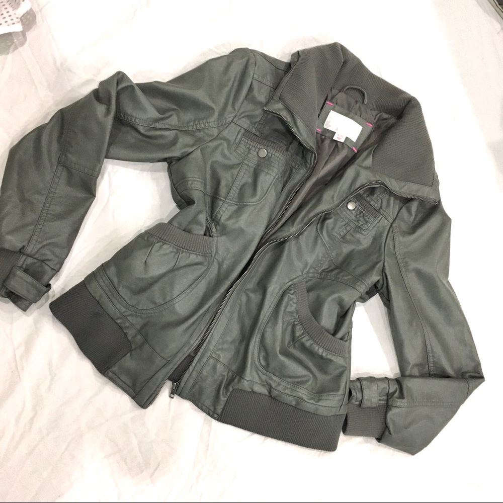 Target leather jacket